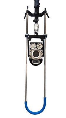 Waterproof Sewer Drain Pipe Inspection Camera With Carbon Fiber Telescopic Pole