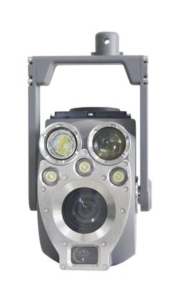 Telescopic Pole Mounted Survey Camera , Sewer Pole Inspection Camera With Laser