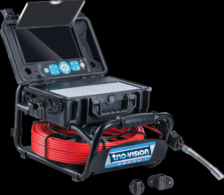Lightweight high definition pushrod inspection camera pipeline inspection SD card