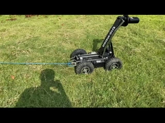 온도 범위 0-50°C LED 카메라 조명 CCTV 파이프 라인 조사 장치 검사